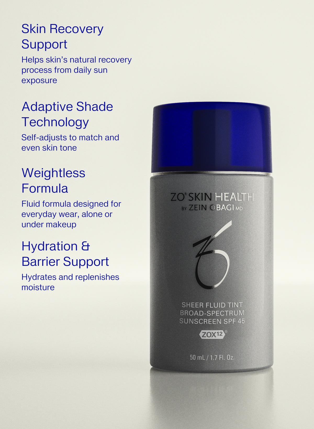 Sheer Fluid Tint Broad Spectrum SPF 45 - Med/Tan